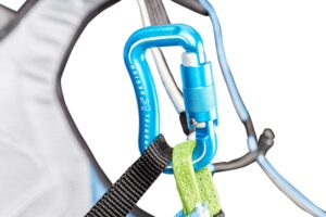 Self-locking carabiners